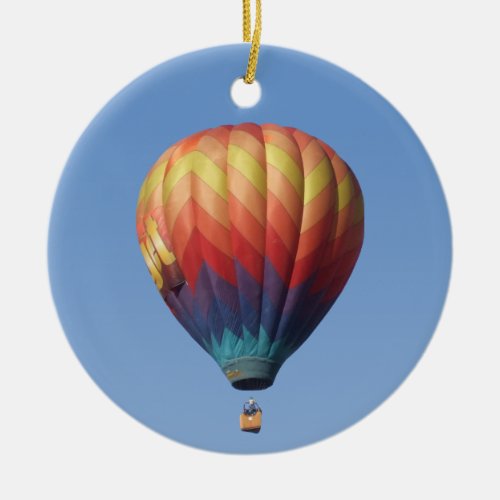 Alpenglow Hot Air Balloon Christmas Ornament