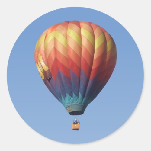 Alpenglow Hot Air Balloon Stickers