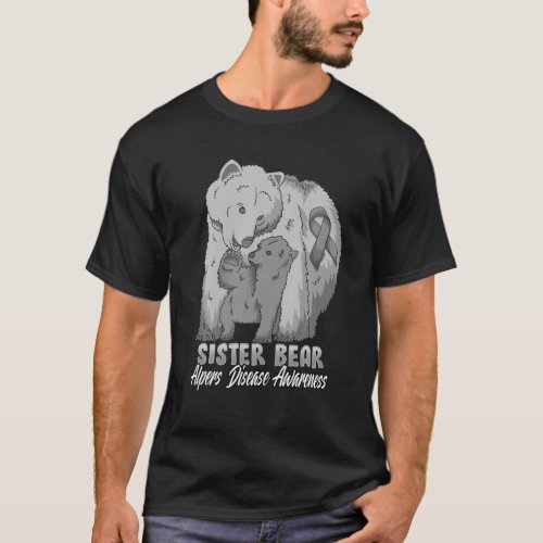 Alpers Disease Child Awareness Mama Bear Support R T_Shirt