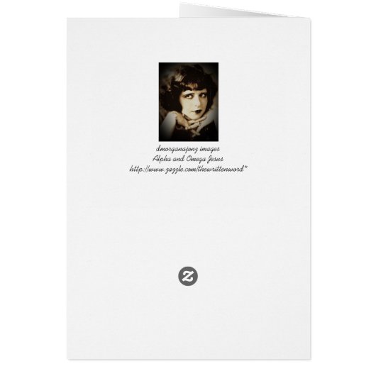 Alpha and Omega Jesus (Back)