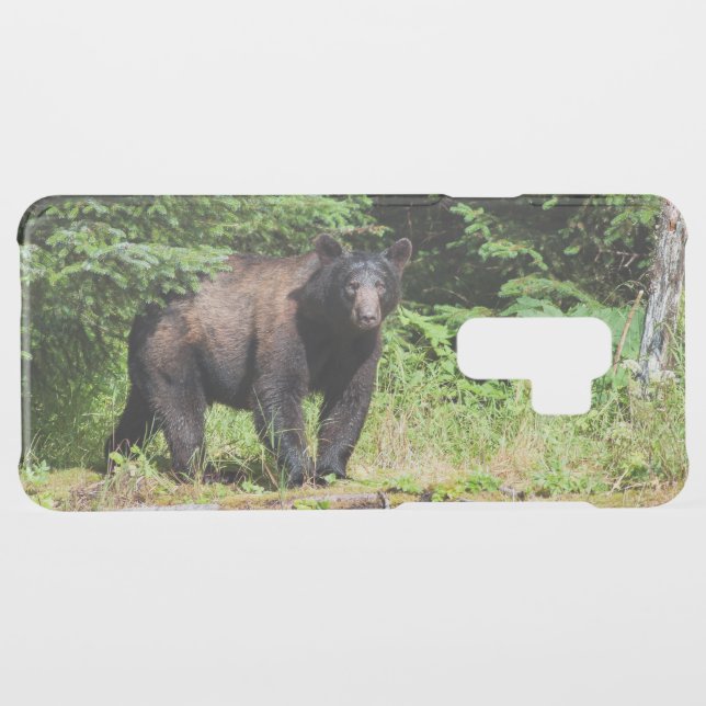 Alpha Black Bear Uncommon Samsung Galaxy Case (Back (Horizontal))