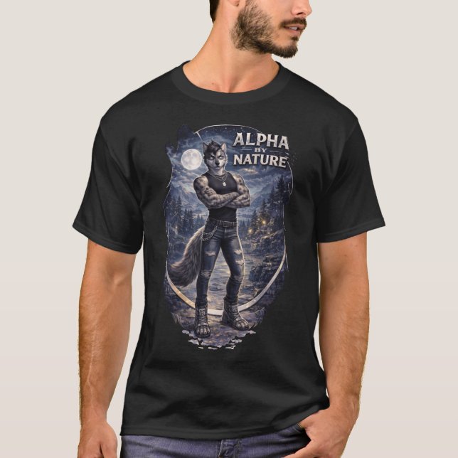 Alpha By Nature T-Shirt (Front)