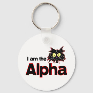 Alpha Cat Keychain