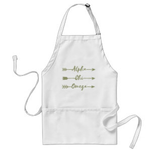 Alpha Chi Omega Arrows Adult Apron
