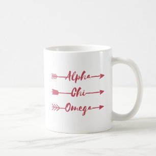 Alpha Chi Omega   Arrows Coffee Mug