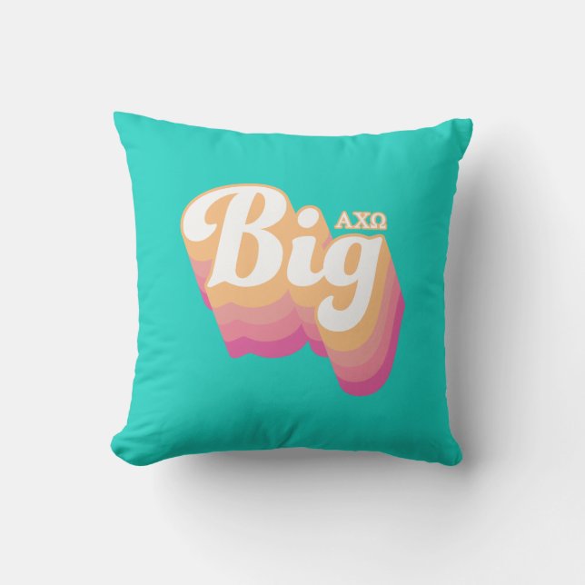 Alpha Chi Omega | Big Throw Pillow (Front)