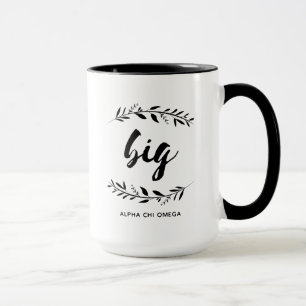 Alpha Chi Omega   Big Wreath Mug