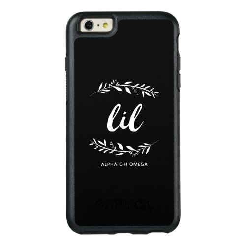 Alpha Chi Omega  Lil Wreath OtterBox iPhone 66s Plus Case