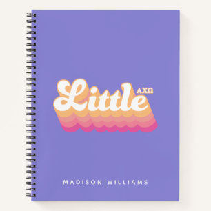 Alpha Chi Omega Little Notebook