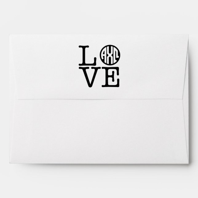 Alpha Chi Omega | Love Envelope (Back (Top Flap))