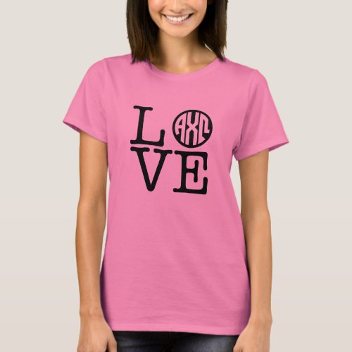 Alpha Chi Omega  Love T_Shirt