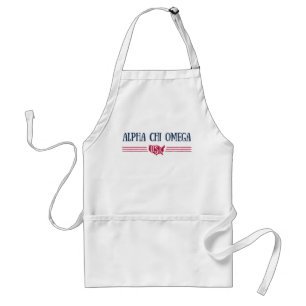 Alpha Chi Omega - USA Adult Apron
