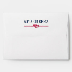 Alpha Chi Omega - USA Envelope
