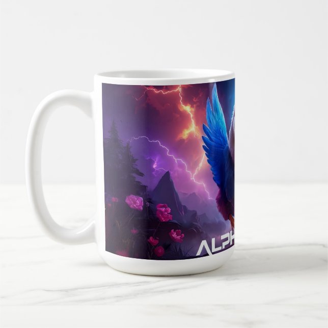 ALPHA CHICK COFFEE MUG (Left)