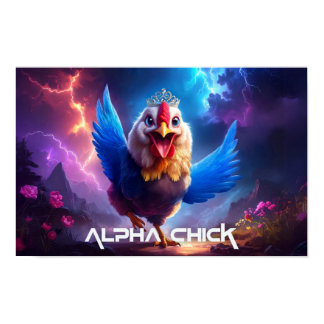 ALPHA CHICK fun poster