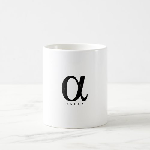 Alpha Coffee Mug