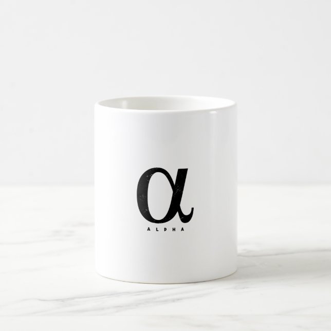 Alpha Coffee Mug (Center)