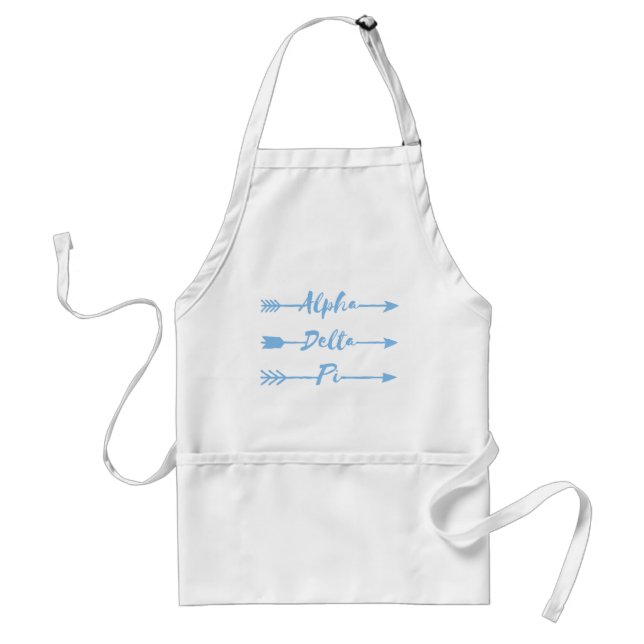 Alpha Delta Pi | Arrows Adult Apron (Front)