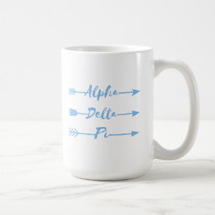 Alpha Delta Pi   Arrows Coffee Mug