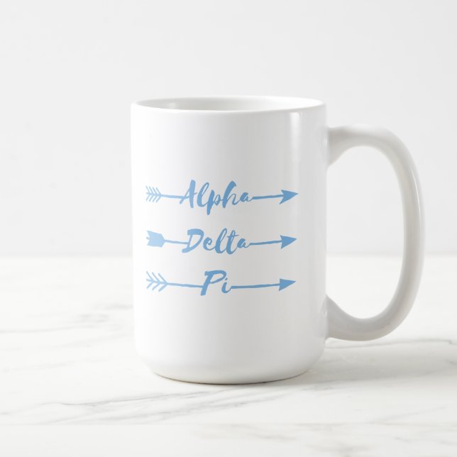 Alpha Delta Pi | Arrows Coffee Mug (Right)