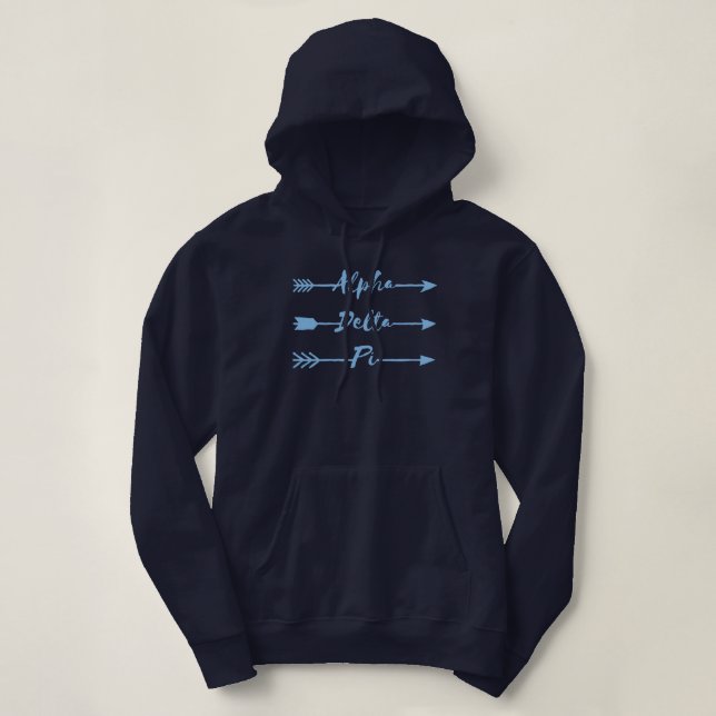 Alpha Delta Pi | Arrows Hoodie (Design Front)