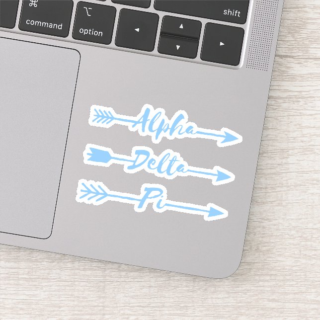 Alpha Delta Pi | Arrows Sticker (Detail)