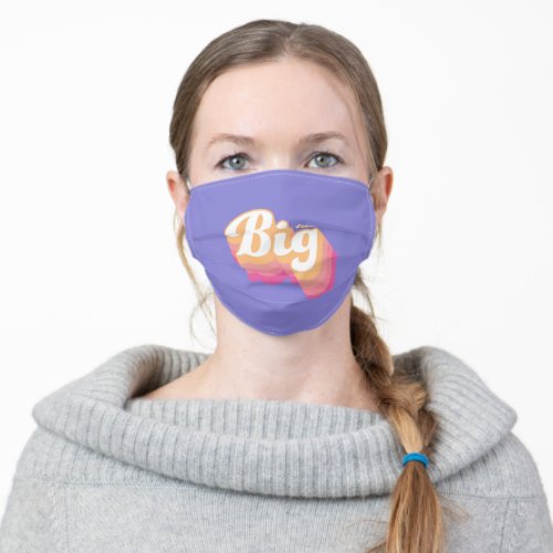 Alpha Delta Pi  Big Adult Cloth Face Mask