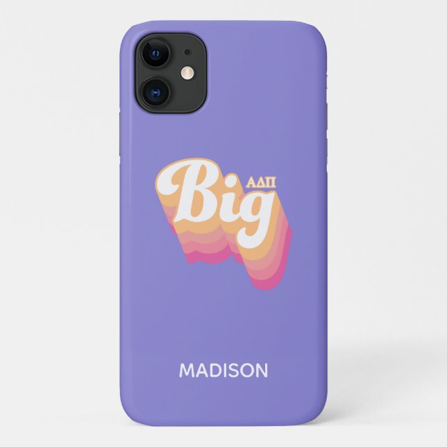 Alpha Delta Pi | Big Case-Mate iPhone Case (Back)