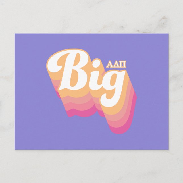 Alpha Delta Pi | Big Postcard (Front)