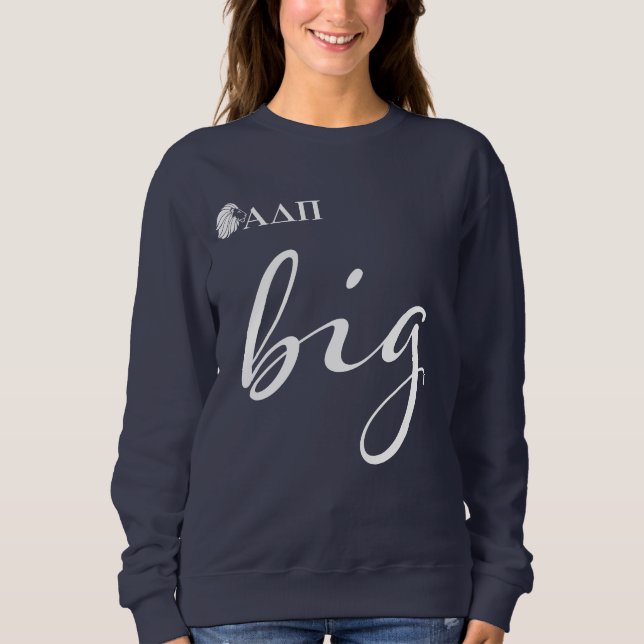 Alpha Delta Pi | Big Script Sweatshirt (Front)