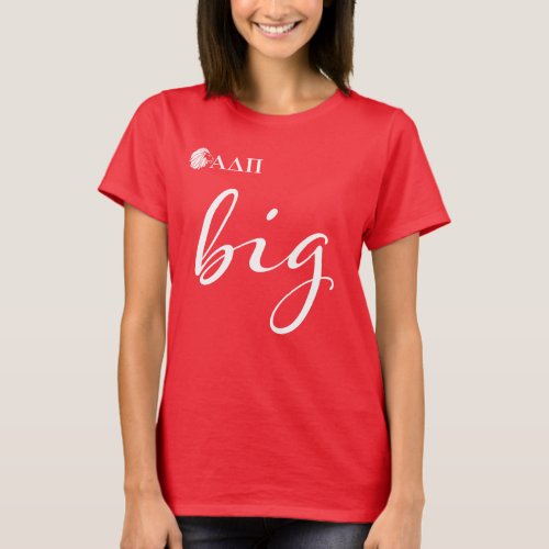 Alpha Delta Pi  Big Script T_Shirt