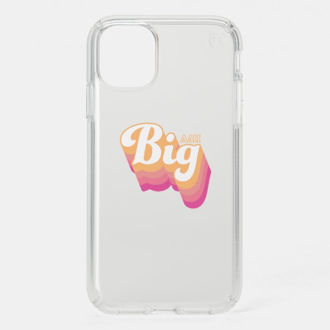 Alpha Delta Pi | Big Speck iPhone 11 Case (Front)