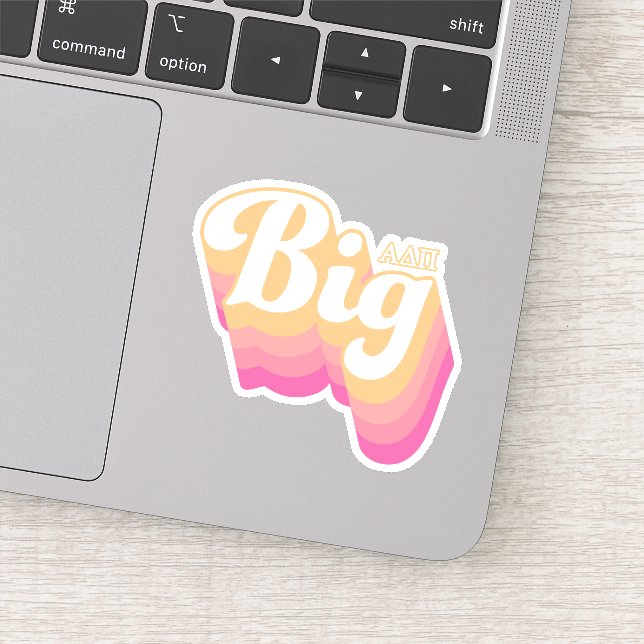 Alpha Delta Pi | Big Sticker (Detail)