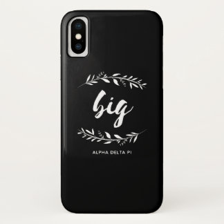 Alpha Delta Pi | Big Wreath iPhone X Case