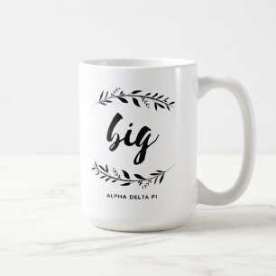 Alpha Delta Pi   Big Wreath Coffee Mug