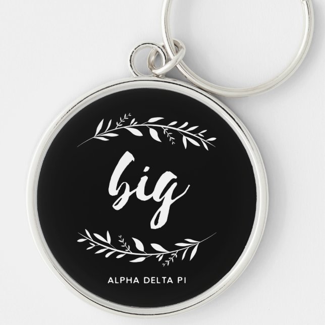 Alpha Delta Pi | Big Wreath Keychain (Front)