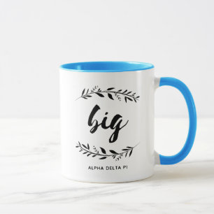 Alpha Delta Pi   Big Wreath Mug