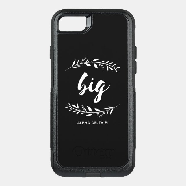 Alpha Delta Pi | Big Wreath Otterbox iPhone Case (Back)
