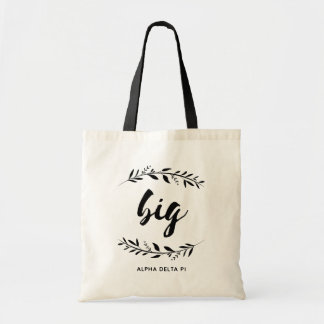 Alpha Delta Pi | Big Wreath Tote Bag