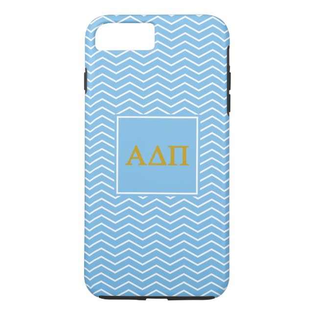Alpha Delta Pi | Chevron Pattern Case-Mate iPhone Case (Back)