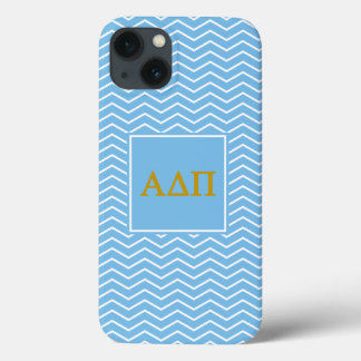Alpha Delta Pi | Chevron Pattern iPhone 13 Case