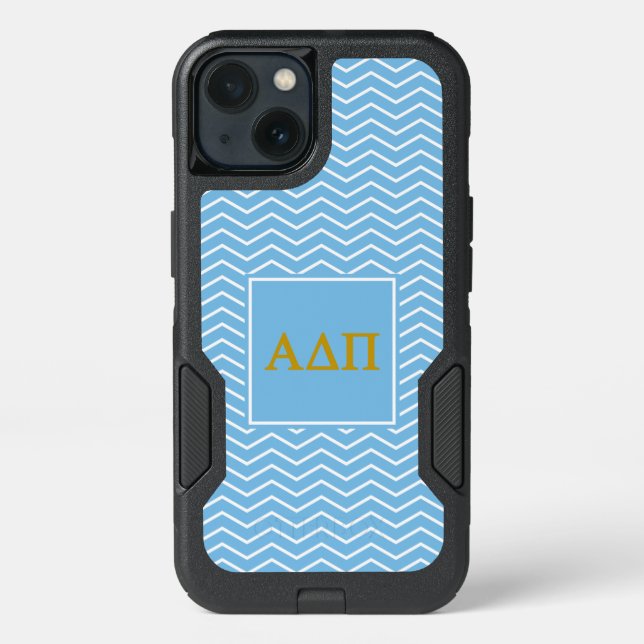 Alpha Delta Pi | Chevron Pattern Otterbox iPhone Case (Back)