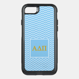 Alpha Delta Pi | Chevron Pattern OtterBox Commuter iPhone SE/8/7 Case