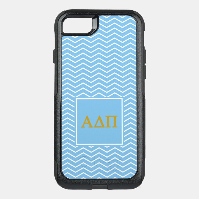 Alpha Delta Pi | Chevron Pattern Otterbox iPhone Case (Back)