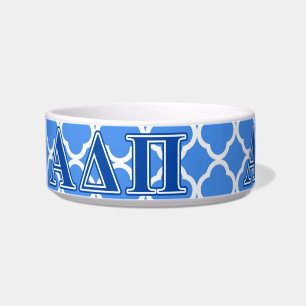 Alpha Delta Pi Dark Blue Letters Bowl