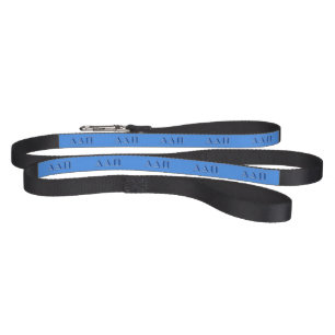 Alpha Delta Pi Dark Blue Letters Pet Leash