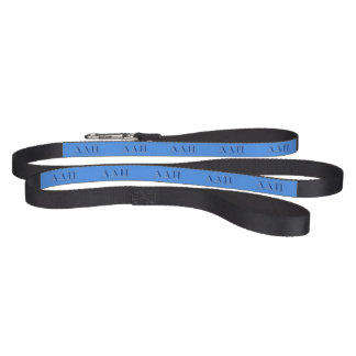 Alpha Delta Pi Dark Blue Letters Pet Leash