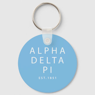 Alpha Delta Pi | Est. 1851 Keychain