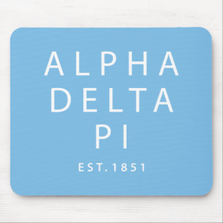 Alpha Delta Pi | Est. 1851 Mouse Pad
