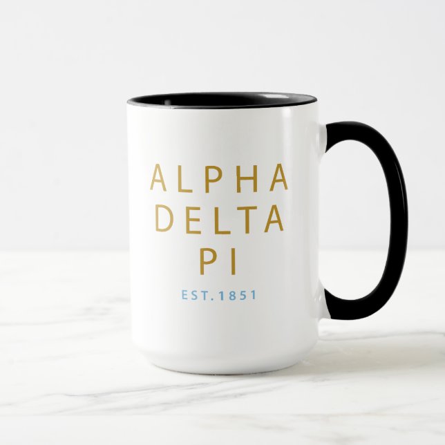 Alpha Delta Pi | Est. 1851 Mug (Right)